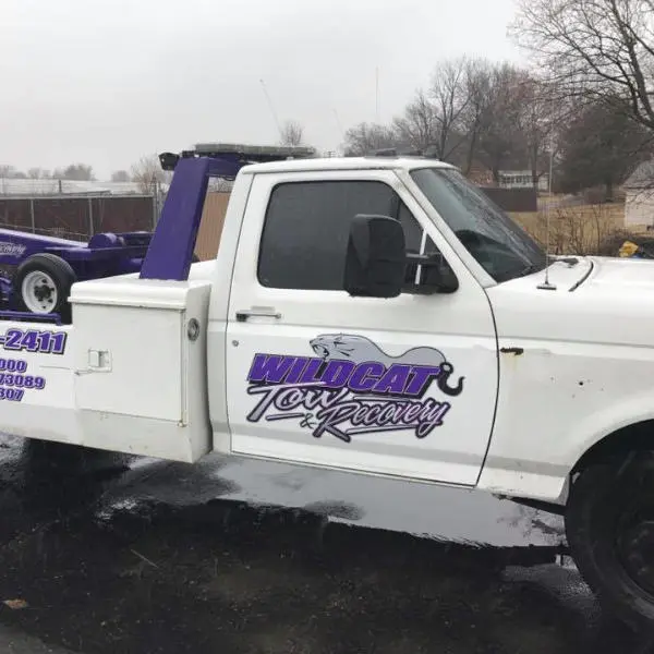 WildCat Tow & Recovery Custom Door Logo