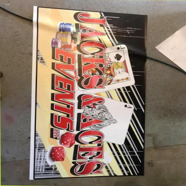 Jacks & Aces Events LLC Custom Signs