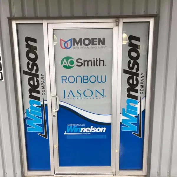 Winnelson Company Custom Perforated Window Vinyl