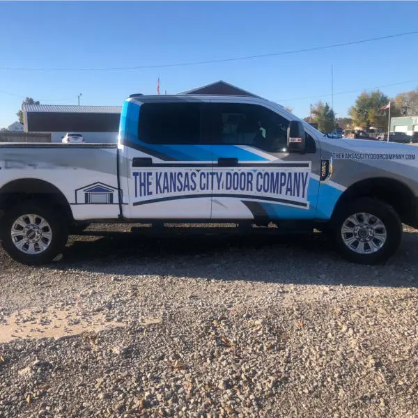 The Kansas City Door Company Custom Vinyl Wrap